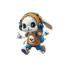 rabbit_run generated  ai