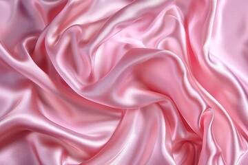 Obraz premium Vibrant Liquid Swirls in Satin Pattern