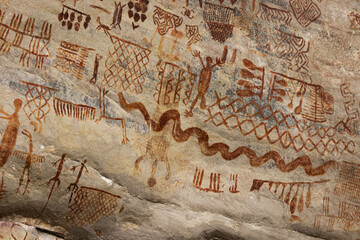 Arte rupestre san jose del guaviare