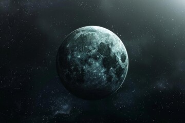 Fototapeta premium Moonlit Nature Science World