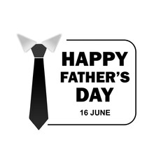 Happy father's day template design