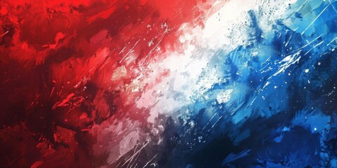 Fototapeta premium Worldly Painting with Nature Patterns