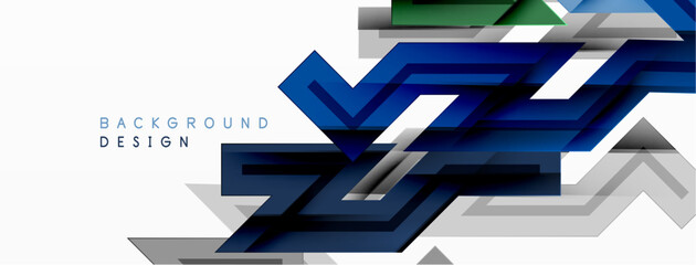 Dynamic lines geometric background. Vector Illustration For Wallpaper, Banner, Background, Card, Book Illustration, landing page