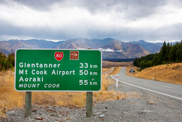 Mount Cook Road 80 - New Zealand