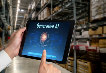 Generative AI virtual assistant tools for prompt engineer and user for ease of engage artificial...