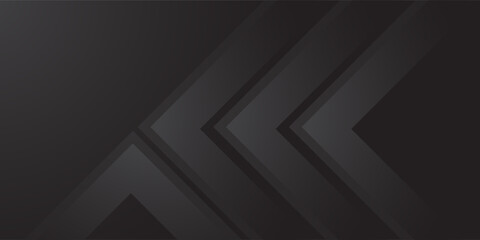 Obraz premium simple background with triangel shape and gradient grey