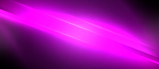 Neon dynamic diagonal light rays background. Techno digital geometric concept design for wallpaper, banner, presentation, background