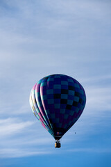 Colorful hot air ballon and sky