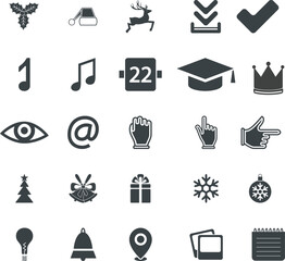 universal icons set.