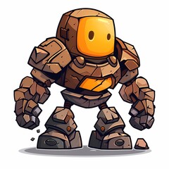 Obraz premium Cute Golem