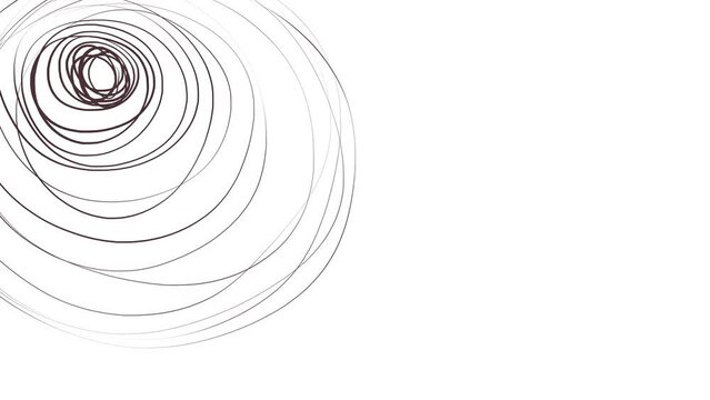 On the left side of the image there is an animation of lines that simulate a whirlpool or vortex in the atmosphere.
