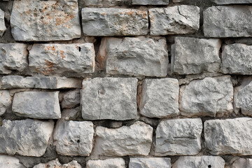 Fototapeta premium Close-Up of 18th Century Castle Stone Wall