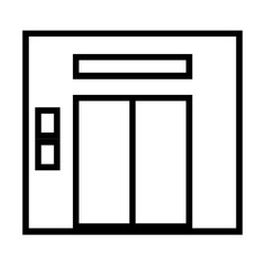 black and white evator