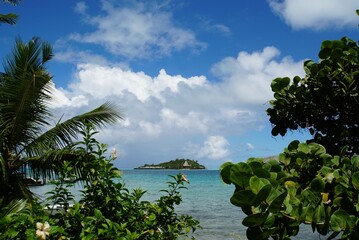 Beautiful Landscape of Bora Bora Island