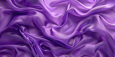 Obraz premium Purple Fabric Close Up