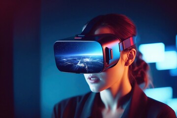 Scientific and technological concept image