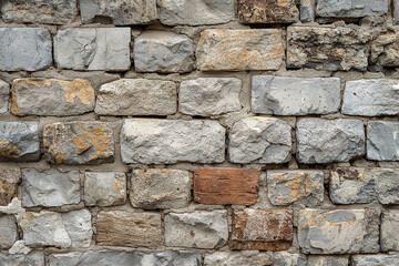 Fototapeta premium Close-Up of 18th Century Castle Stone Wall