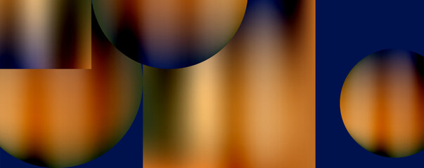 Neon colorful geometric shapes. Vector Illustration For Wallpaper, Banner, Background, Card, Book Illustration, landing page