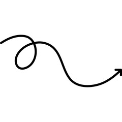Hand Drawn Arrow. Doodle Arrow Maker. Sketch Arrow Icon