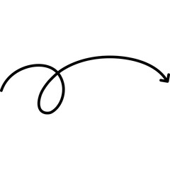 Hand Drawn Arrow. Doodle Arrow Maker. Sketch Arrow Icon