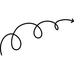 Hand Drawn Arrow. Doodle Arrow Maker. Sketch Arrow Icon