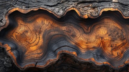 Dragonwood Delight - Abstract Texture Background with Detailed Grains for Design Elements