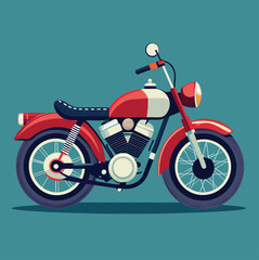 vintage custom motorcycle