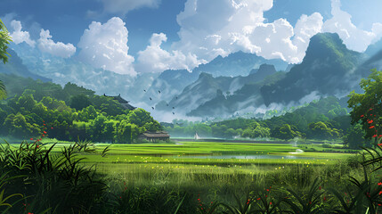 Vietnam landscape