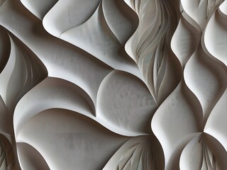 Abstract Paper Art Background, generative AI