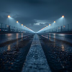 Fototapeta premium racing tracks background