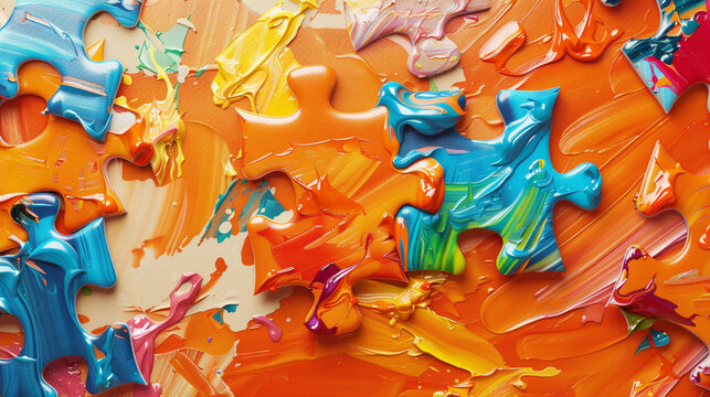 oil paint pazzles