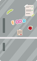 House Interior Vector Flat Illustration