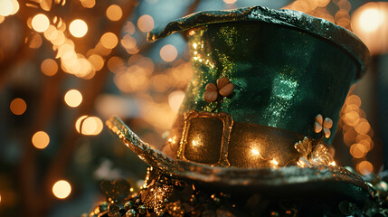 Celebrate St. Patrick's Day with leprechauns and shamrocks, honoring the patron saint of Ireland.