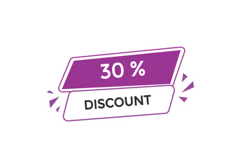 sale vector tag 30% discount template badges.  20, 10, 30, special, price, offer 90, 60, 80, with percent promotion illustration off shop now 30% discount banner design up to, discount,
