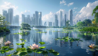 country skyline at sunset