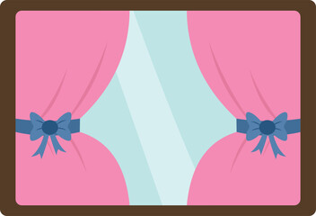 House Interior Vector Flat Illustration