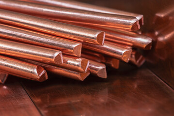 Copper wire rod, raw materials and metals industry