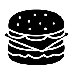 burger glyph icon