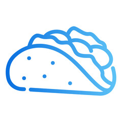 taco gradient icon