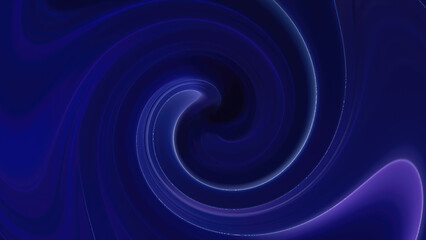 Blue looped background of twisted swirling energy magical glowing light lines abstract background energy futuristic rays