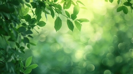 Blurry Soft Green Background