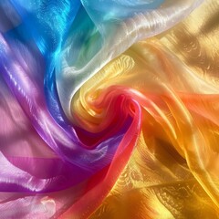 abstract fractal background with space