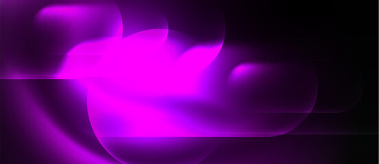 Shiny color neon glowing design. Vector Illustration For Wallpaper, Banner, Background, Card, Book Illustration, landing page