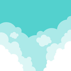 Flat Sky Illustration Element