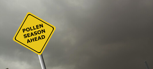 Caution Sign - Allergy Season Ahead, Pollen