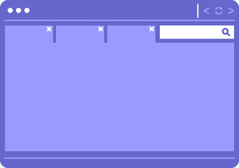 Browser UI Illustration Element