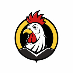 Elegant Chicken Rooster Logo Silhouette: Unique Designs for Branding