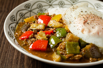 ラー油カレー