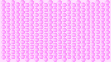 バブルのパターン模様(ピンク)