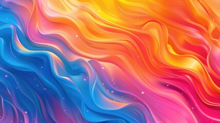 Obraz premium Design of a vibrant abstract background